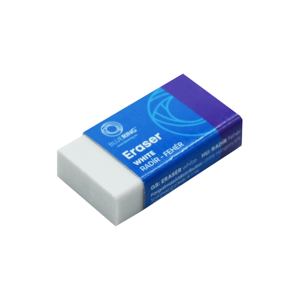 Гумка для видалення написів олівця графітного у квадратному паперовому футлярі Bluering®